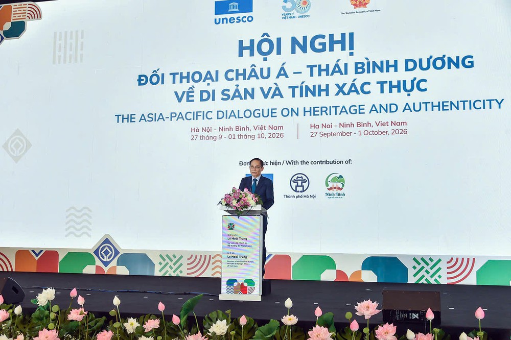 Khai mạc Hội nghị Đối thoại Châu Á - Thái Bình Dương: Khẳng định vị thế dẫn dắt của Việt Nam trong bảo tồn di sản - Ảnh 1. Khai mạc Hội nghị Đối thoại Châu Á - Thái Bình Dương: Khẳng định vị thế dẫn dắt của Việt Nam trong bảo tồn di sản - Ảnh 1.