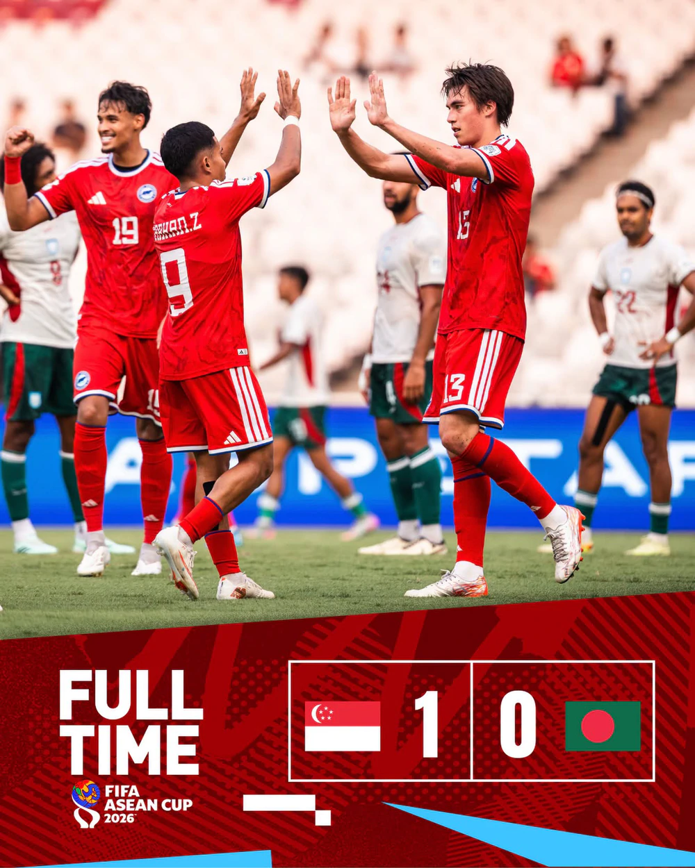 ĐT Singapore giành chiến thắng tối thiểu trước ĐT Bangladesh - Ảnh: LĐBĐ Singapore ĐT Singapore giành chiến thắng tối thiểu trước ĐT Bangladesh - Ảnh: LĐBĐ Singapore