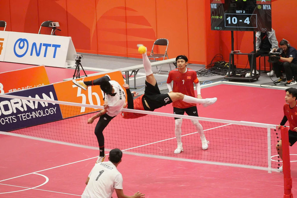 Cầu mây Việt Nam giành HCĐ, chấm dứt hai ngày trắng huy chương tại ASIAD 2026 - Ảnh 1.