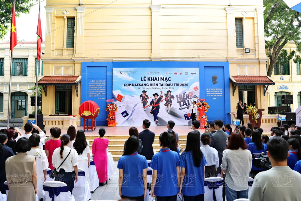Khởi động hai sân chơi trí tuệ và tài năng dành cho học sinh trên toàn quốc - Ảnh 1. Khởi động hai sân chơi trí tuệ và tài năng dành cho học sinh trên toàn quốc - Ảnh 1.