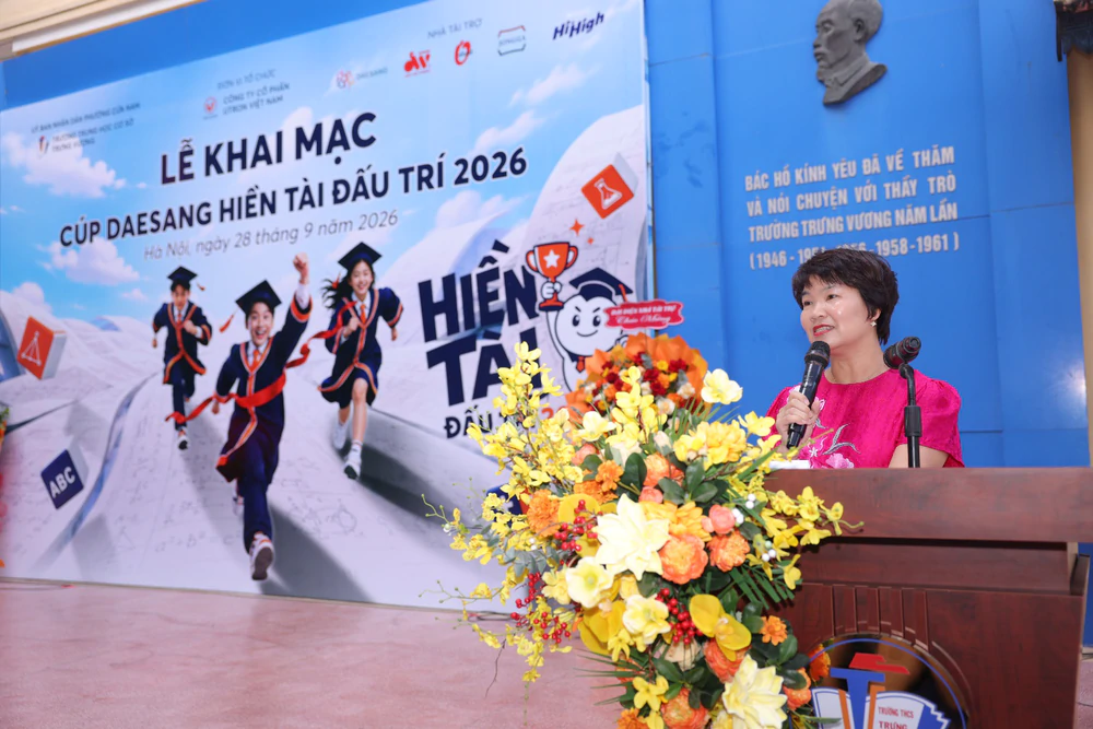 Khởi động hai sân chơi trí tuệ và tài năng dành cho học sinh trên toàn quốc - Ảnh 3. Khởi động hai sân chơi trí tuệ và tài năng dành cho học sinh trên toàn quốc - Ảnh 3.