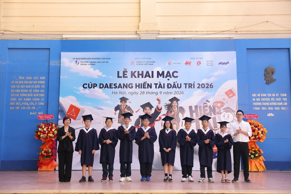 Khởi động hai sân chơi trí tuệ và tài năng dành cho học sinh trên toàn quốc - Ảnh 10. Khởi động hai sân chơi trí tuệ và tài năng dành cho học sinh trên toàn quốc - Ảnh 10.