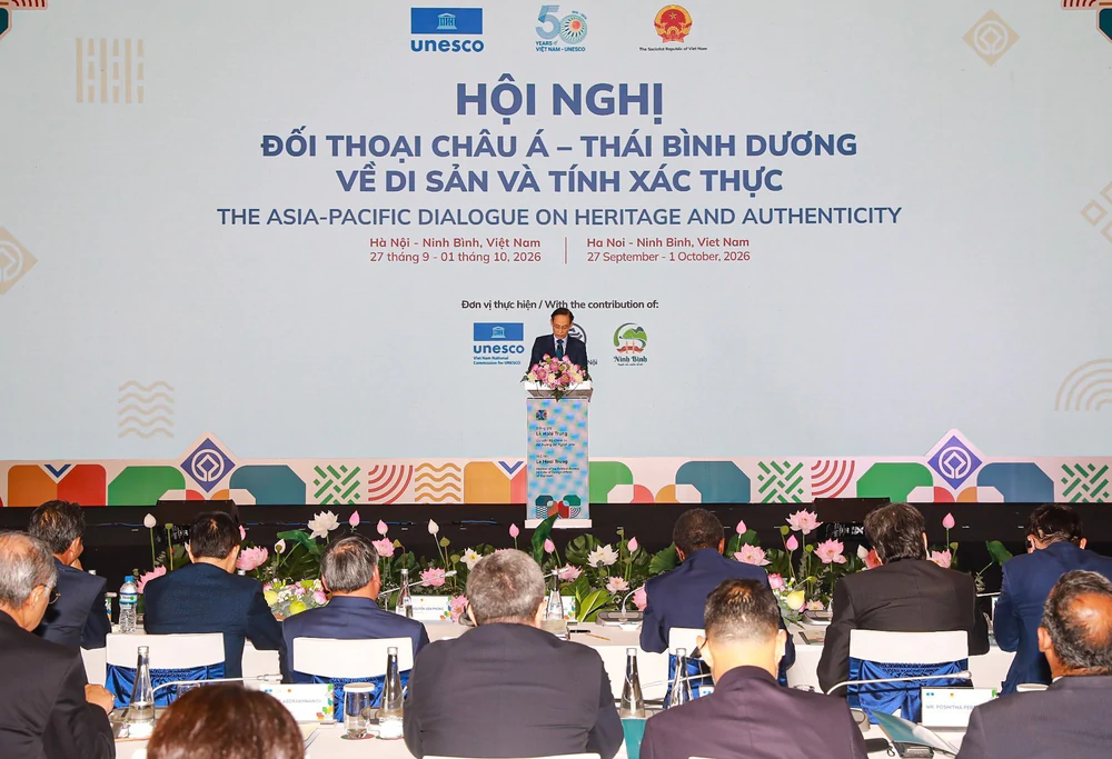 Khai mạc Hội nghị Đối thoại châu Á - Thái Bình Dương về Di sản và Tính xác thực tại Hà Nội - Ảnh 2.