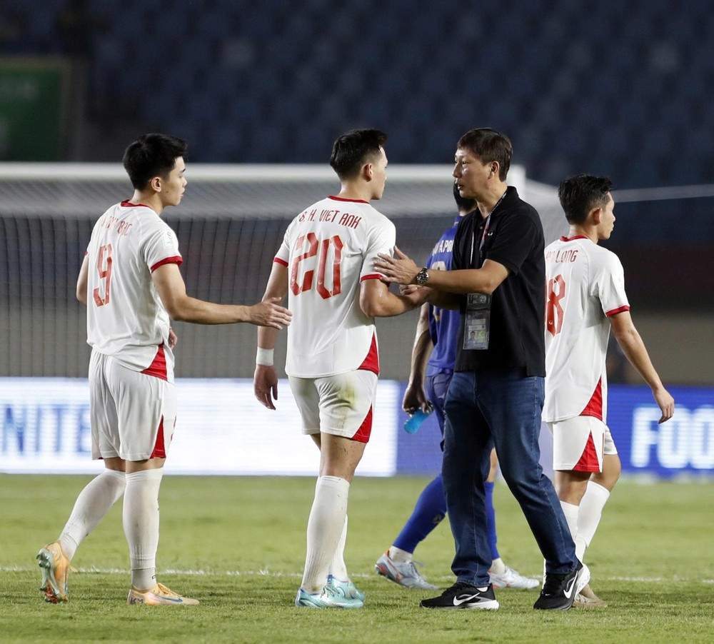 Tuyển Việt Nam nhận thất bại 0-2 trước Thái Lan ở FIFA ASEAN Cup 2026. Ảnh: VFF Tuyển Việt Nam nhận thất bại 0-2 trước Thái Lan ở FIFA ASEAN Cup 2026. Ảnh: VFF