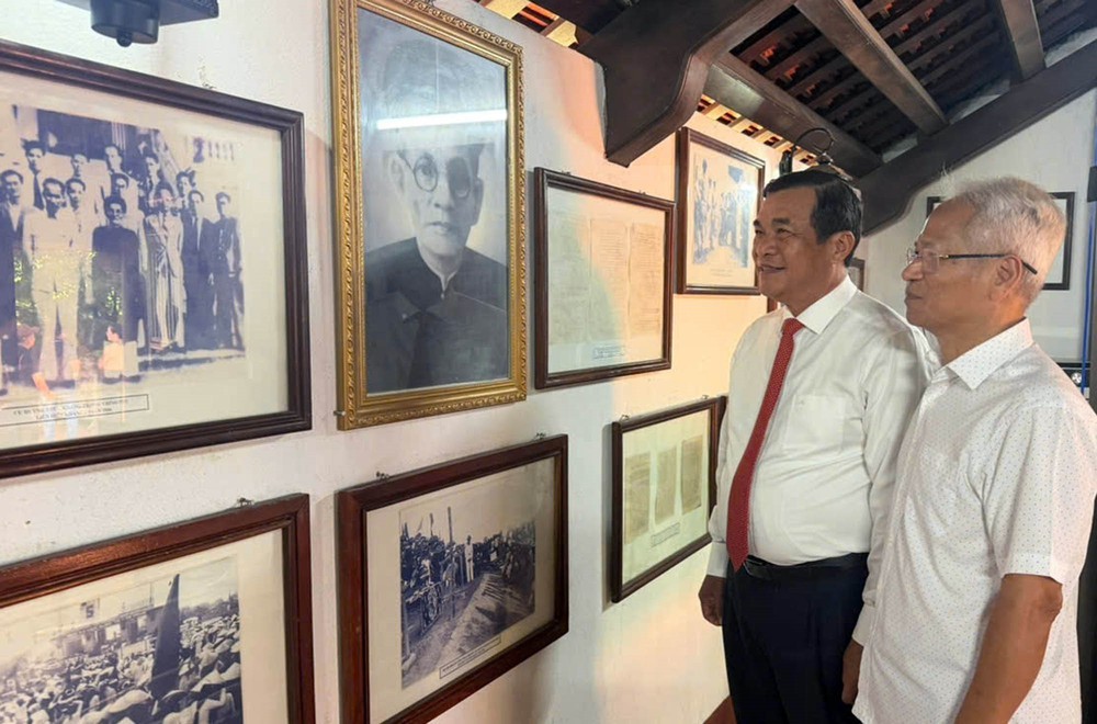 Khánh thành Dự án phát huy giá trị di tích Nhà lưu niệm cụ Huỳnh Thúc Kháng - Ảnh 3. Khánh thành Dự án phát huy giá trị di tích Nhà lưu niệm cụ Huỳnh Thúc Kháng - Ảnh 3.