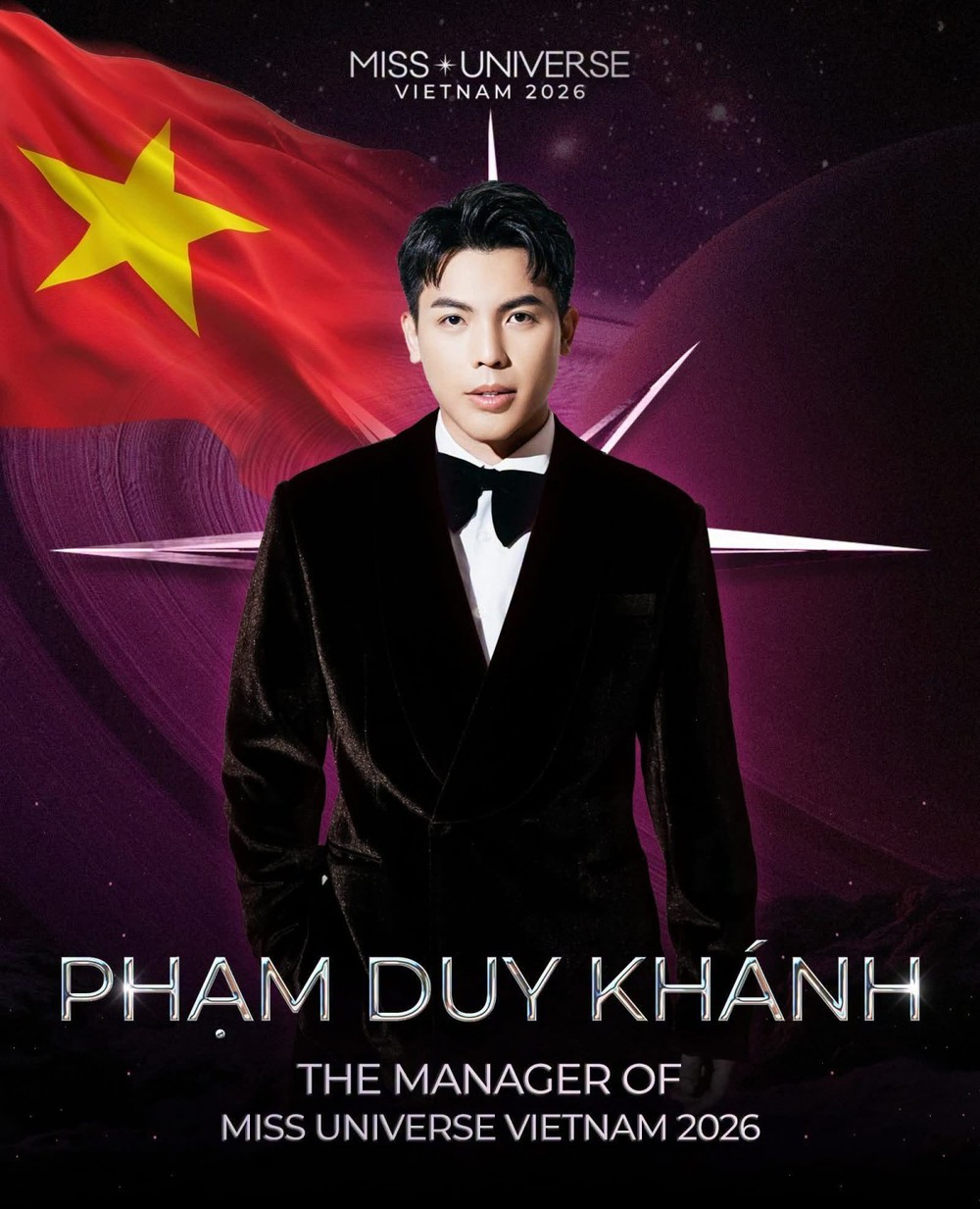Phạm Duy Khánh được bổ nhiệm quản lý Miss Universe Vietnam 2026 - Ảnh 1.