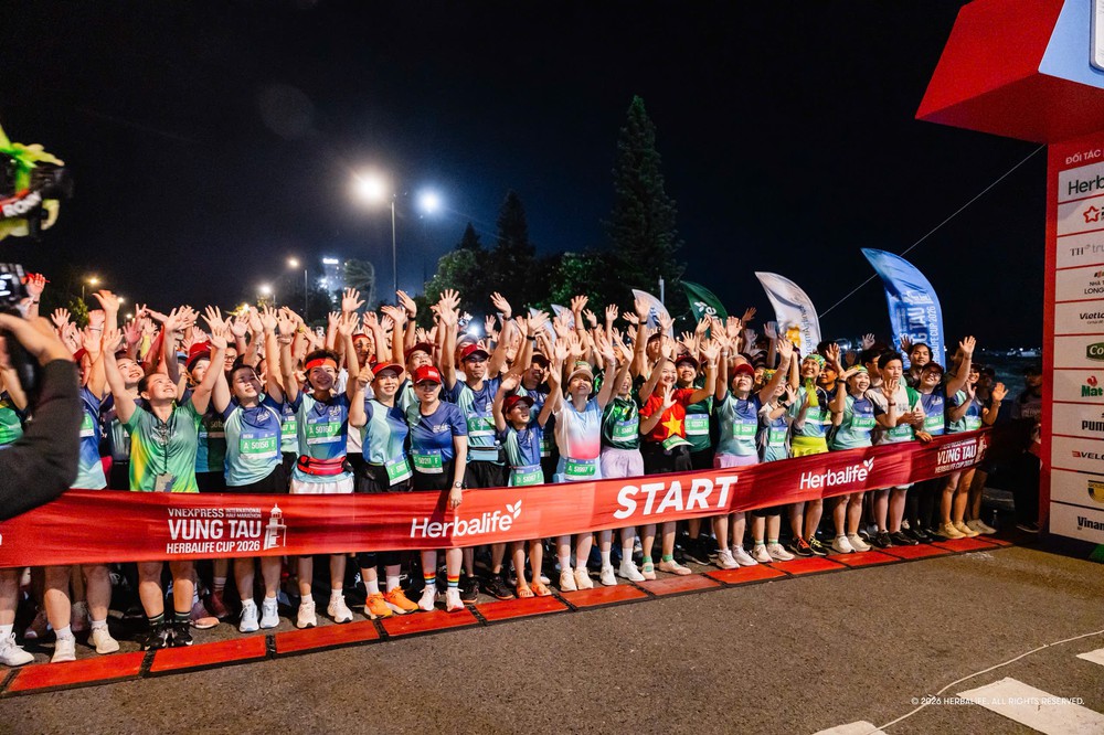 Herbalife Việt Nam tài trợ giải VnExpress Vung Tau International Half Marathon Herbalife Cup 2026 - Ảnh 2. Herbalife Việt Nam tài trợ giải VnExpress Vung Tau International Half Marathon Herbalife Cup 2026 - Ảnh 2.
