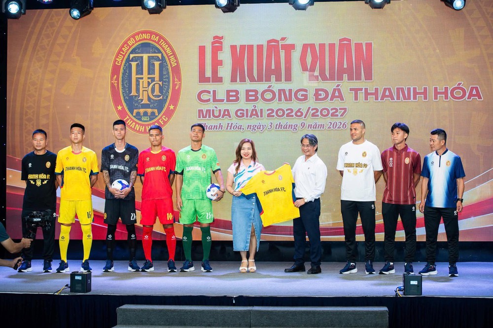 CLB Thanh Hoá xuất quân tham dự mùa giải 2026/27 - Ảnh 1.