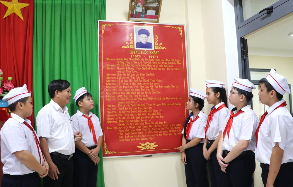Sức sống của những "địa chỉ đỏ" gắn với cuộc đời cụ Huỳnh Thúc Kháng - Ảnh 4. Sức sống của những "địa chỉ đỏ" gắn với cuộc đời cụ Huỳnh Thúc Kháng - Ảnh 4.