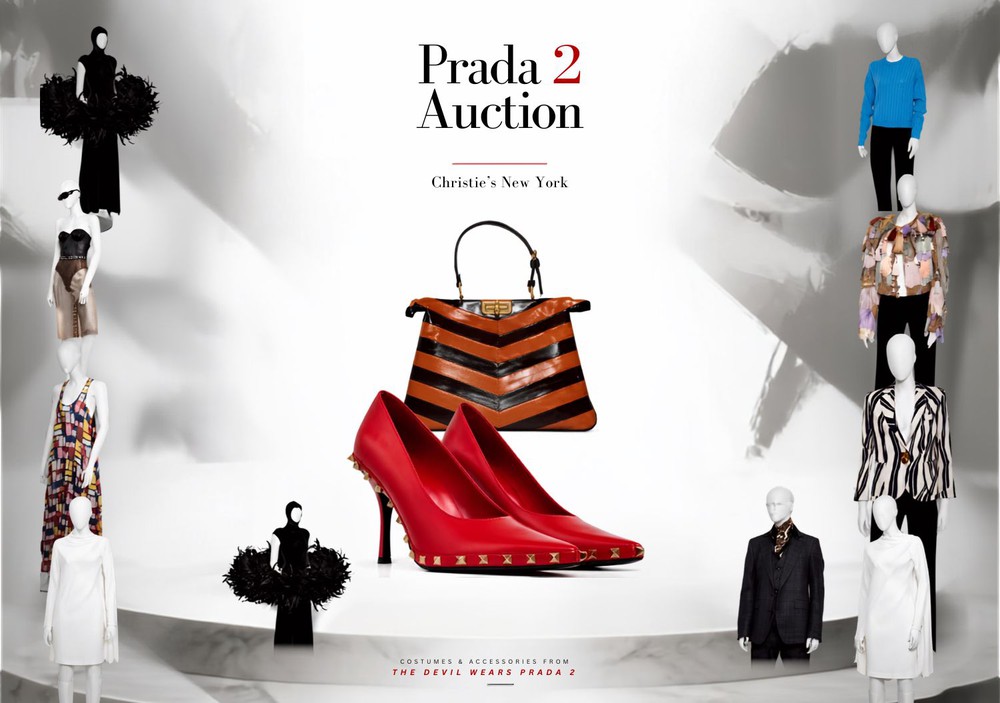 "Tủ đồ" The Devil Wears Prada 2 lên sàn đấu giá: Khi thời trang bước ra khỏi màn ảnh để làm việc thiện - Ảnh 1. "Tủ đồ" The Devil Wears Prada 2 lên sàn đấu giá: Khi thời trang bước ra khỏi màn ảnh để làm việc thiện - Ảnh 1.