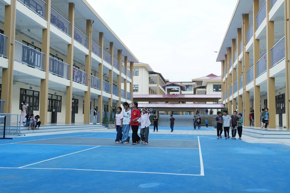 Cuộc sống của học sinh trường phổ thông nội trú liên cấp vùng biên giới Lai Châu - Ảnh 3. Cuộc sống của học sinh trường phổ thông nội trú liên cấp vùng biên giới Lai Châu - Ảnh 3.