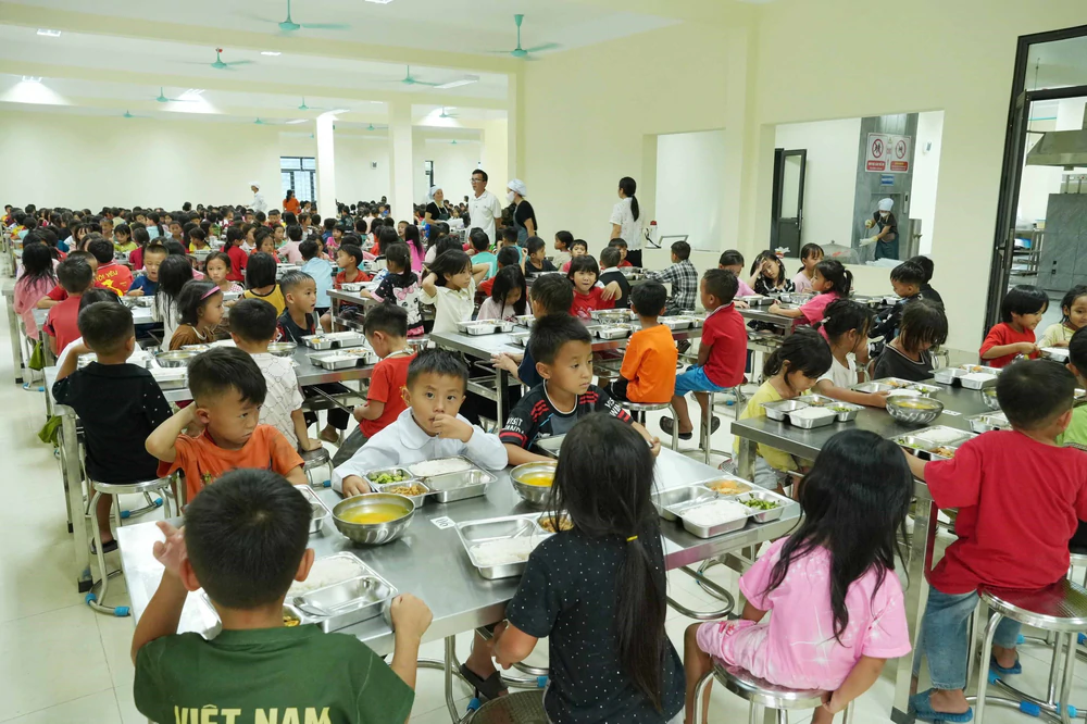 Cuộc sống của học sinh trường phổ thông nội trú liên cấp vùng biên giới Lai Châu - Ảnh 12. Cuộc sống của học sinh trường phổ thông nội trú liên cấp vùng biên giới Lai Châu - Ảnh 12.