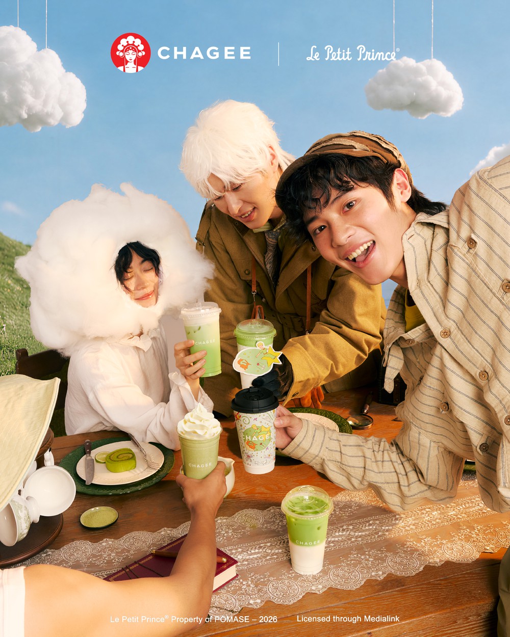 CHAGEE kết hợp "Hoàng Tử Bé", làm mới trải nghiệm thưởng thức Matcha - Ảnh 1.