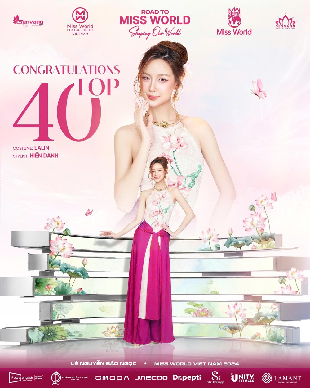 CẬP NHẬT: Hoa hậu Lê Nguyễn Bảo Ngọc lọt Top 40 Miss World 2026 - Ảnh 3.