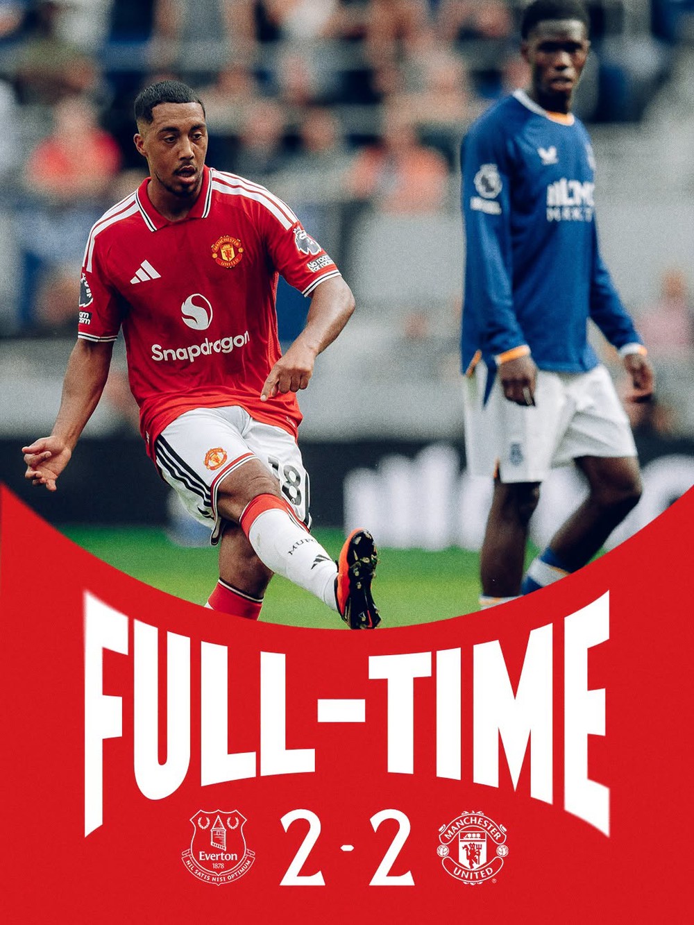 MU mất điểm trước Everton bởi "siêu phẩm" ở phút bù giờ thứ 6 - Ảnh 1.