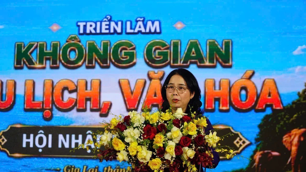 16 tỉnh, thành phố tham gia triển lãm “Không gian Du lịch, Văn hóa - Hội nhập và lan tỏa” - Ảnh 1.
