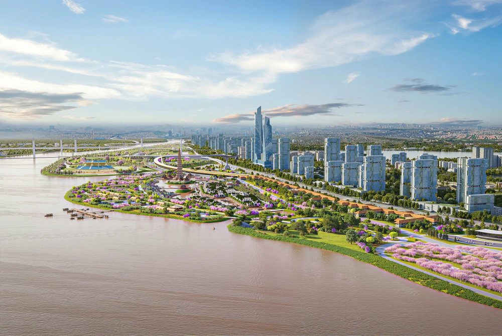 Hà Nội bảo tồn các di tích lịch sử văn hóa khi triển khai Trục đại lộ cảnh quan sông Hồng - Ảnh 3. Hà Nội bảo tồn các di tích lịch sử văn hóa khi triển khai Trục đại lộ cảnh quan sông Hồng - Ảnh 3.