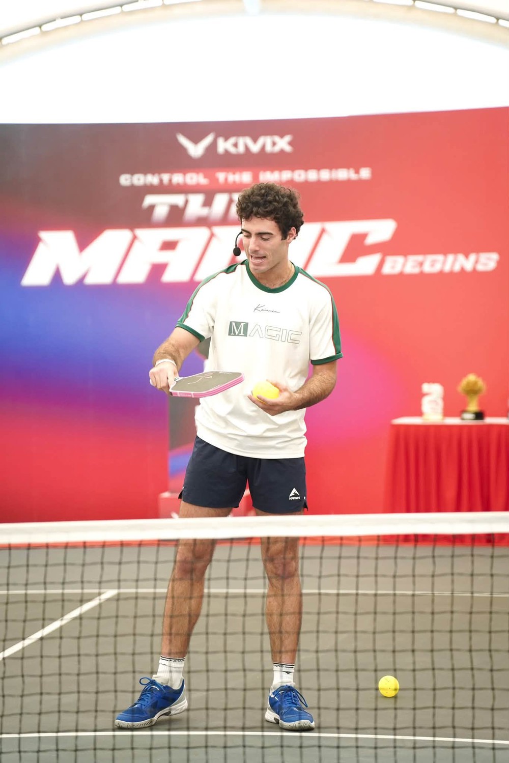 Nhà vô địch Mỹ Richard Livornese Jr. bắt tay thương hiệu pickleball Việt Nam - Ảnh 2.