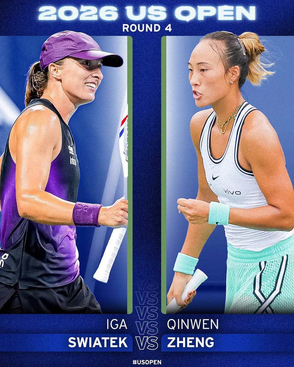 Lịch thi đấu US Open 2026 hôm nay 7/9: Iga Swiatek so tài ĐKVĐ Olympic - Ảnh 1. Lịch thi đấu US Open 2026 hôm nay
