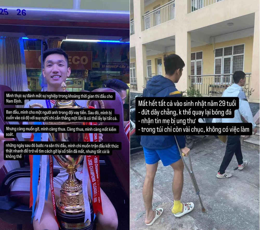 Nguyễn Trọng Đại: Cá độ đã làm tôi mất tất cả - Ảnh 2. Trọng Đại