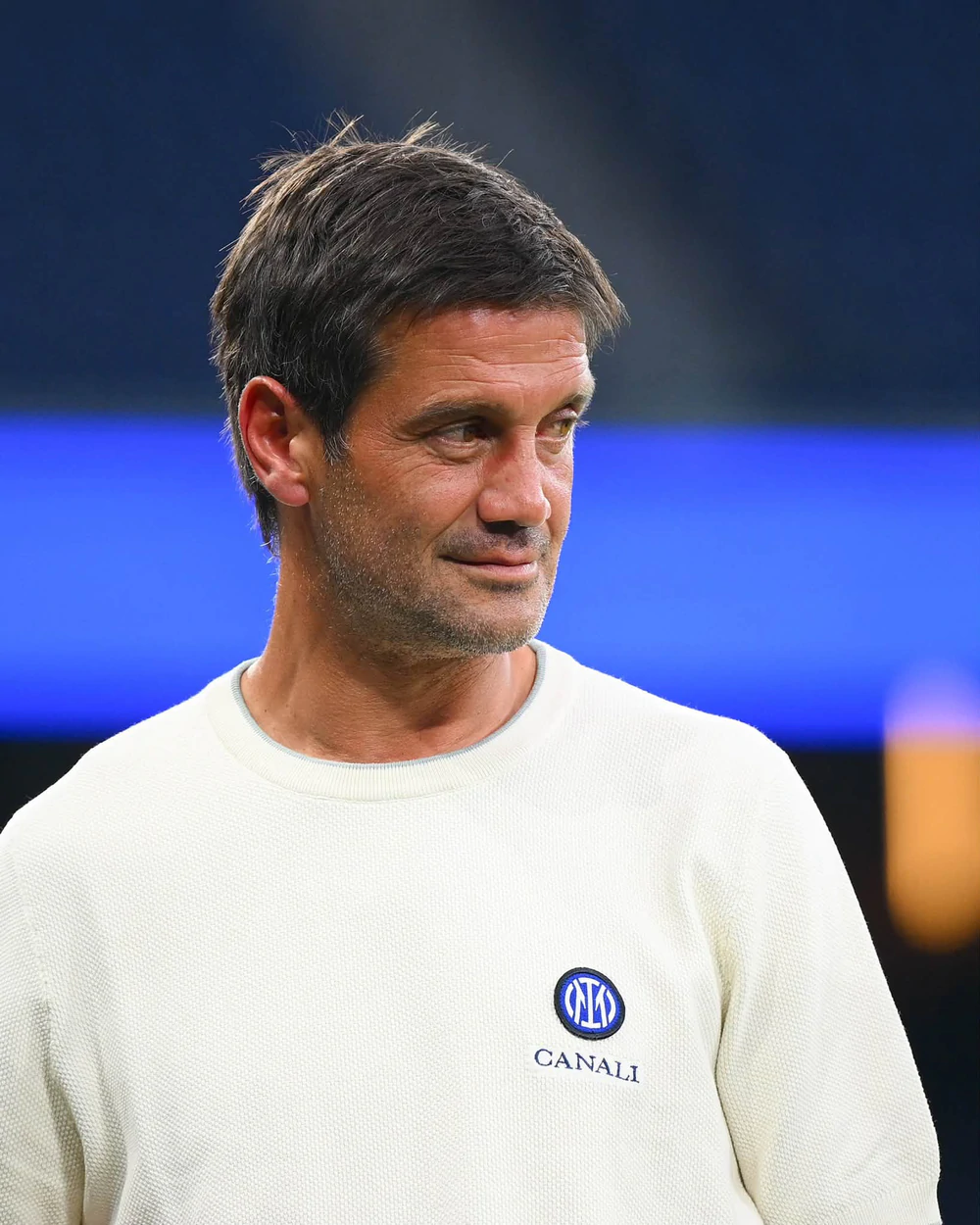 HLV Cristian Chivu khẳng định Inter Milan đặt mục tiêu tạo thêm những dấu ấn quan trọng trong lịch sử CLB khi hành quân tới sân Bernabéu đối đầu Real Madrid ở vòng phân hạng Champions League. Ảnh: CLB Inter Milan