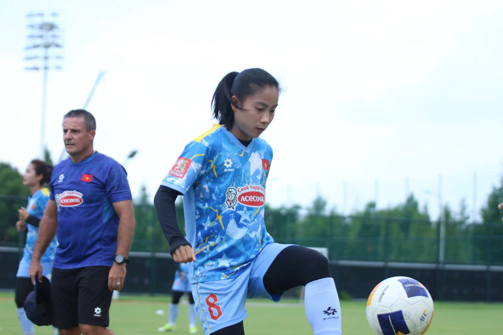 Đội tuyển nữ Việt Nam tăng tốc trước ASIAD 2026 - Ảnh 1. Đội tuyển nữ Việt Nam tăng tốc trước ASIAD 2026 - Ảnh 1.