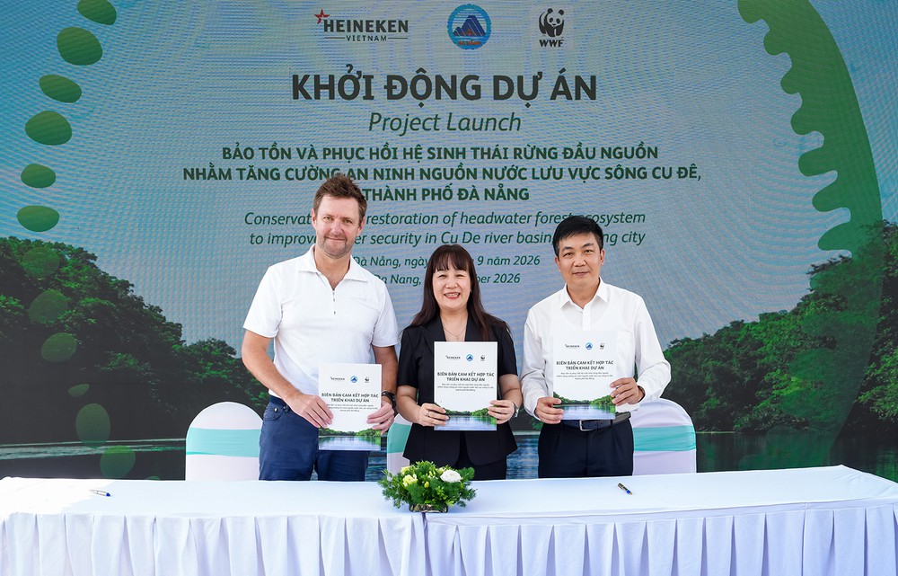 HEINEKEN Việt Nam mở rộng chương trình bảo tồn nguồn nước đến năm 2030 - Ảnh 1. HEINEKEN Việt Nam mở rộng chương trình bảo tồn nguồn nước đến năm 2030 - Ảnh 1.