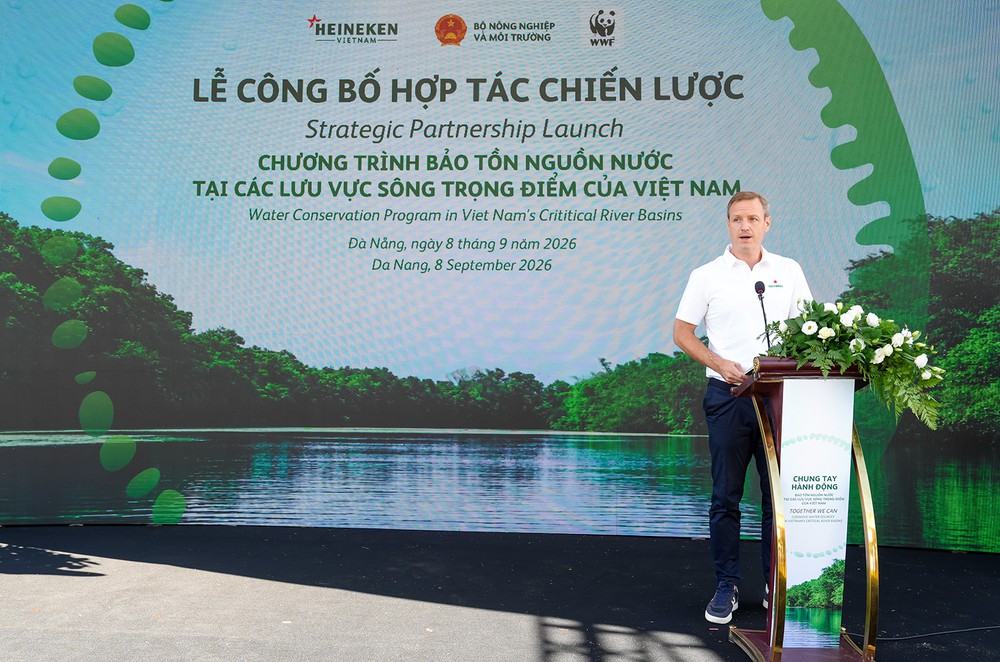 HEINEKEN Việt Nam mở rộng chương trình bảo tồn nguồn nước đến năm 2030 - Ảnh 2. HEINEKEN Việt Nam mở rộng chương trình bảo tồn nguồn nước đến năm 2030 - Ảnh 2.
