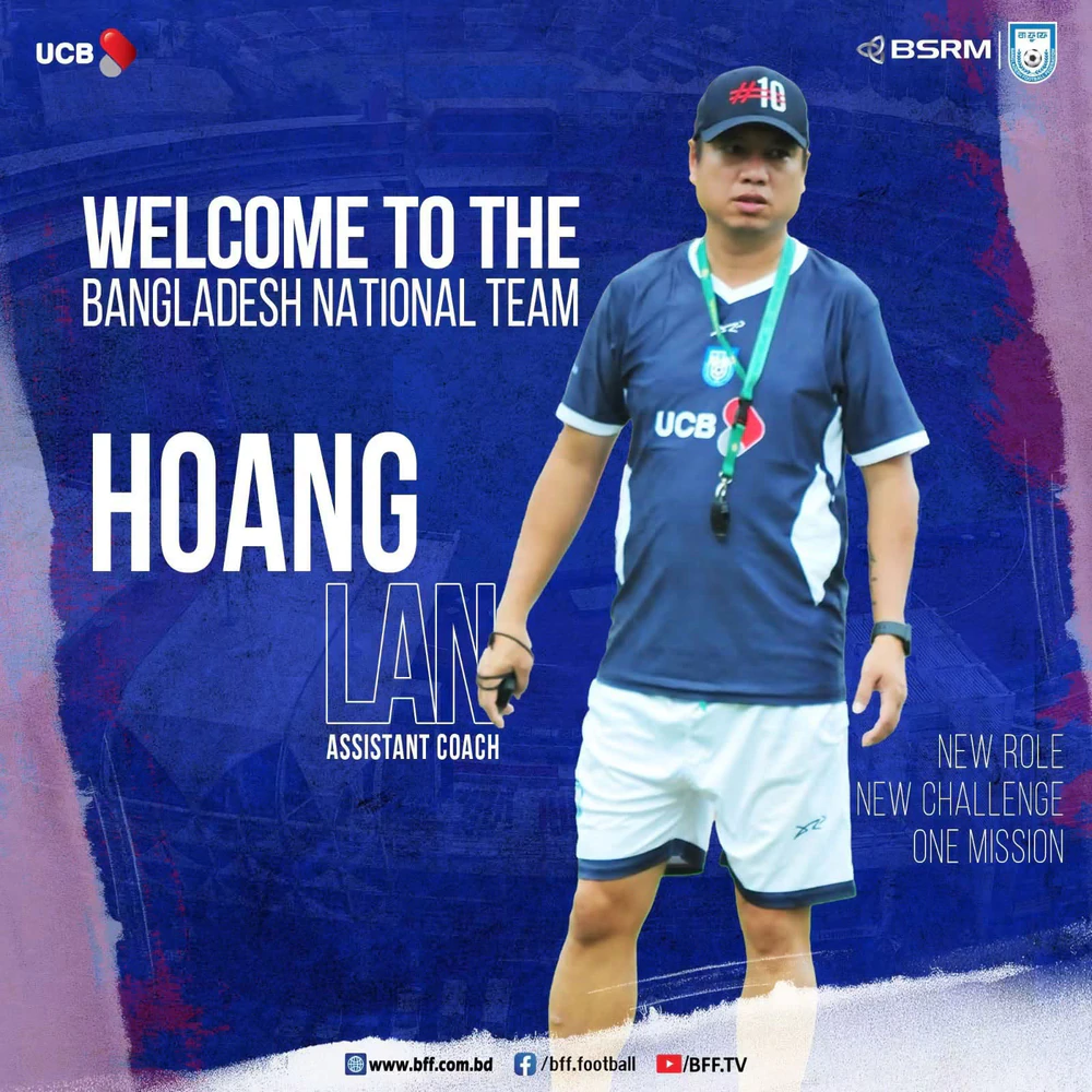 Đội tuyển dự FIFA ASEAN Cup 2026 ký hợp đồng với HLV người Việt Nam - Ảnh 1. Nguyễn Hoàng Lân