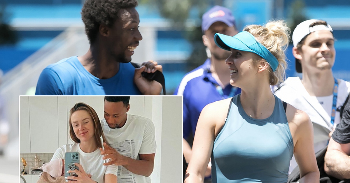 Elina Svitolina và Gael Monfils: Một gia đình nhỏ, một hạnh phúc to
