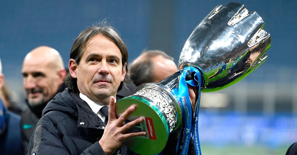 Simone Inzaghi Là ông Vua Của Siêu Cúp Italy