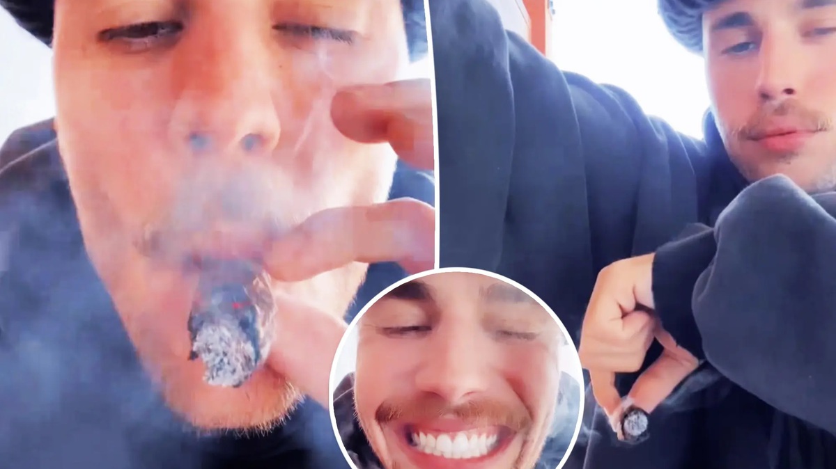 Justin Bieber trêu fan bằng video hút thuốc giữa lùm xùm hành vi kỳ lạ