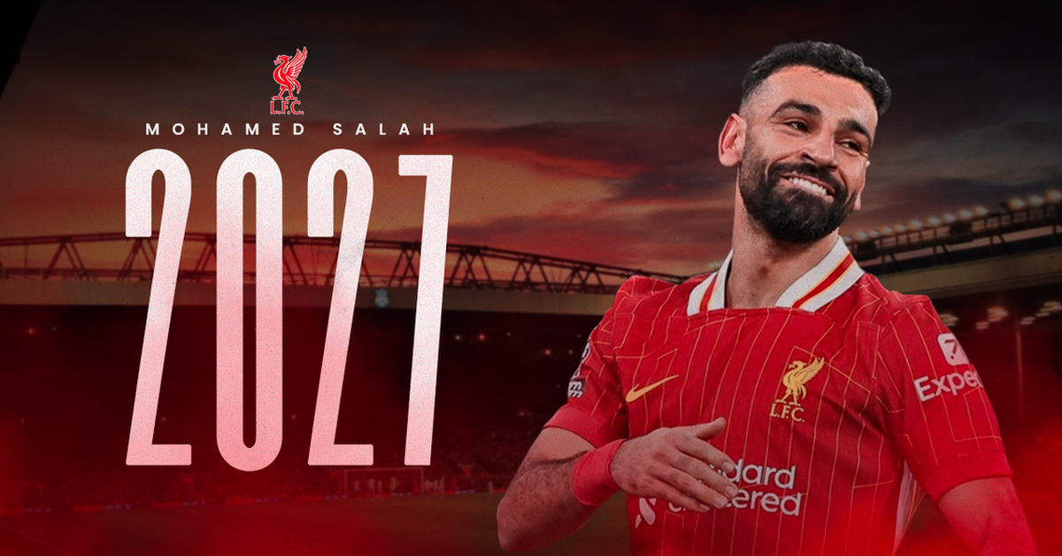 Sự kiện Mohamed Salah gia hạn hợp đồng với Liverpool