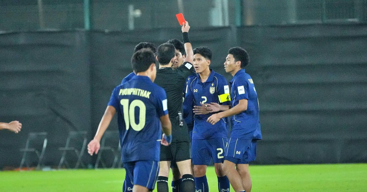 Thảm họa mở màn: U17 Thái Lan thua 0-2 trước Tajikistan, Soboonma phản lưới và nhận thẻ đỏ — image 2