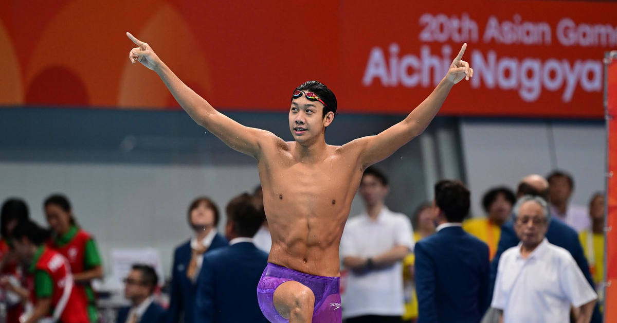 Kình ngư 19 tuổi Trung Quốc làm nên lịch sử với 7 HCV ASIAD 2026