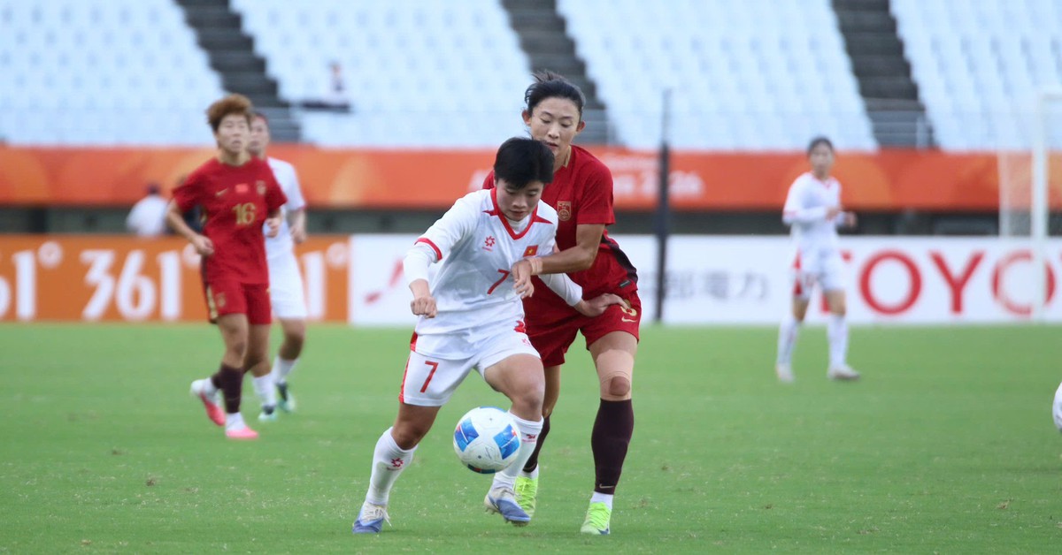 TRỰC TIẾP bóng đá nữ Việt Nam vs Trung Quốc (0-0, hết hiệp 2): Tìm cơ hội trong hiệp phụ
