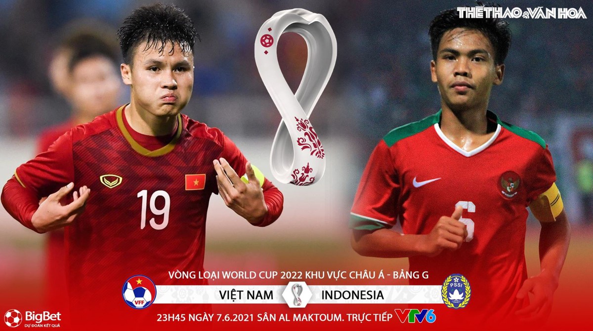 Việt Nam vs Indonesia: Nhận định kết quả. VTV6, VTV5 trực tiếp bóng đá