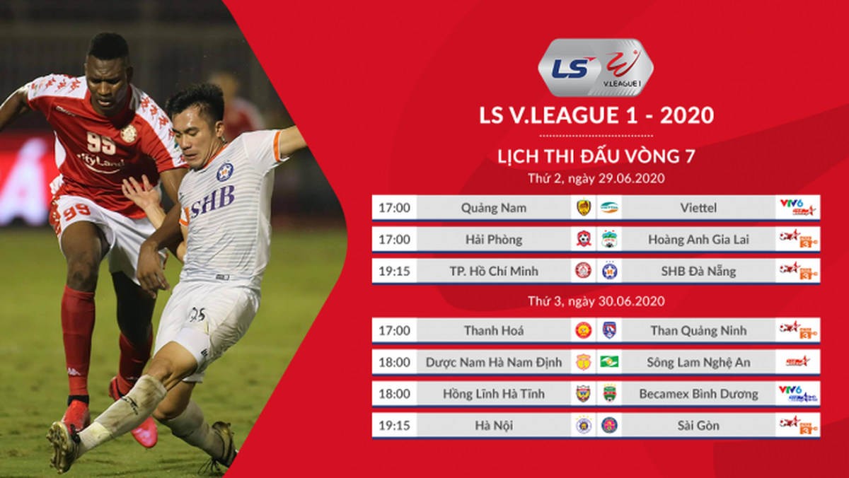 Lịch thi đấu VLeague. Lịch thi đấu Bóng đá Việt Nam. Hải Phòng vs HAGL