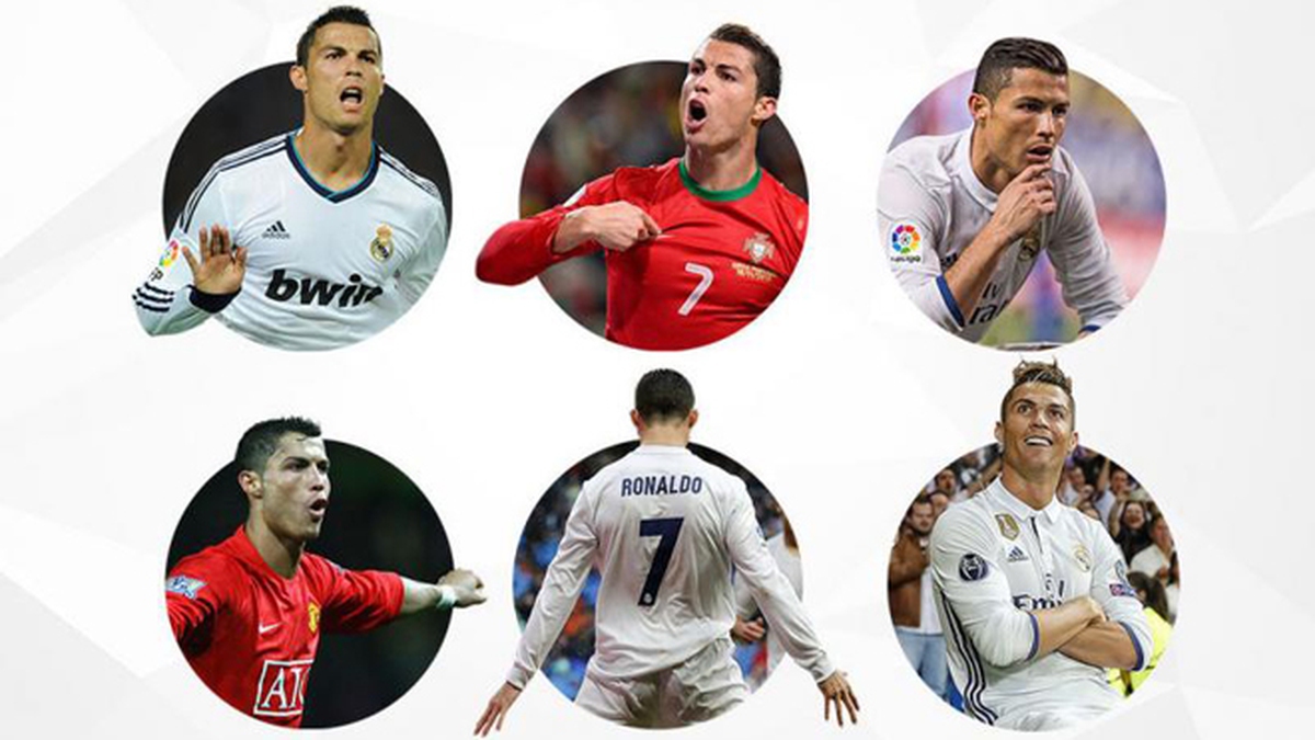 Giải mã ý nghĩa 11 tư thế ăn mừng gây sốt của Cristiano Ronaldo
