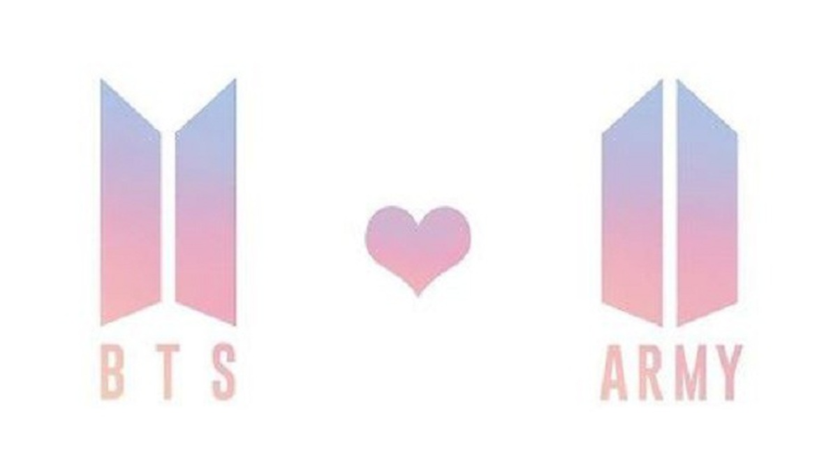 Cộng đồng đoàn kết logo bts và army để thể hiện tình cảm của fan hâm mộ