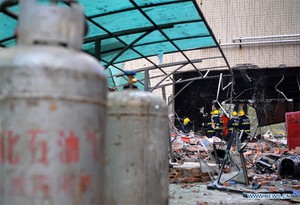 Nổ khí gas ở Trung Quốc, 8 người thiệt mạng