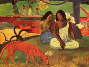 Triển lãm tranh của danh họa Pháp Paul Gauguin: Người châu Âu hoang dã