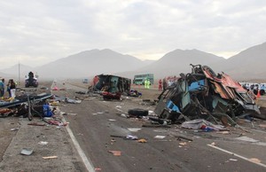 Peru: Xe khách lao xuống vực, 19 người thiệt mạng và 25 người bị thương