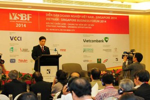 Tìm kiếm cơ hội hợp tác Diễn đàn Doanh nghiệp Việt Nam - Singapore (VSBF)