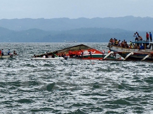 Vụ đắm thuyền ở Indonesia: Đã có 54 người thiệt mạng