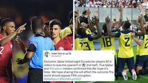 Qatar &quot;đi đêm&quot; với Ecuador để thắng trận khai mạc World Cup 2022?