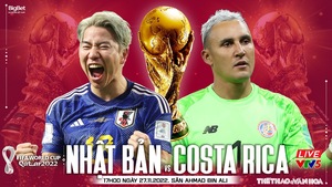 Nhận định bóng đá Nhật Bản vs Costa Rica (17h00 ngày 27/11) | World Cup 2022