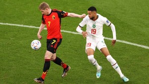 Kết quả bóng đá Bỉ 0-2 Ma rốc: Ma rốc sáng cửa đi tiếp, Bỉ có nguy cơ bị loại