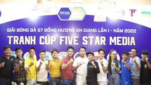 Sôi nổi giải bóng đá 7 người An Giang 2022