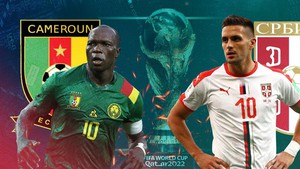 Trực tiếp bóng đá Cameroon vs Serbia (17h00, 28/11), WC 2022, Link xem VTV2, 5 HD